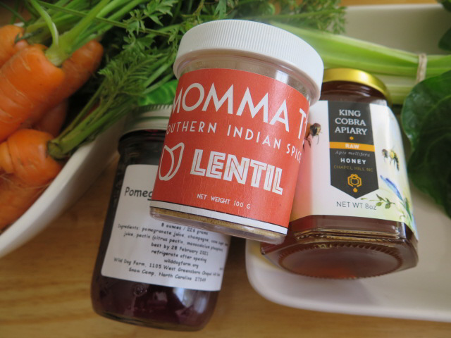 Farmers'market jelly, honey & spices