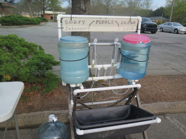 Hand washing station