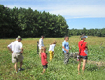 Farm tour-Ossabaw pigs