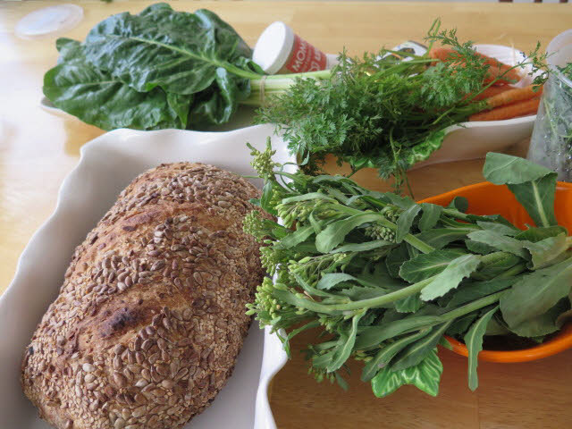 Farmers' market purchases
