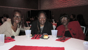 Table mates at farmer's ball